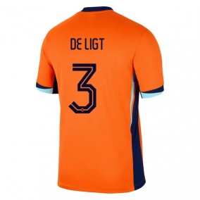 Prima Maglia Paesi Bassi De Ligt 3 Euro 2024